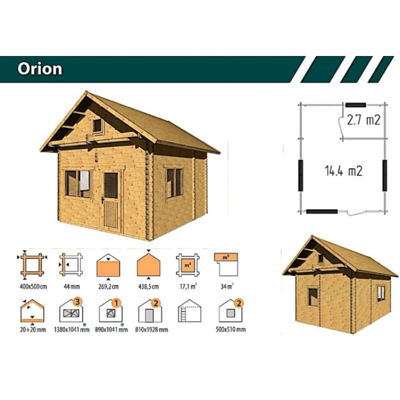 ORION 44 4x5 meter ORION 44 4x5 meter
