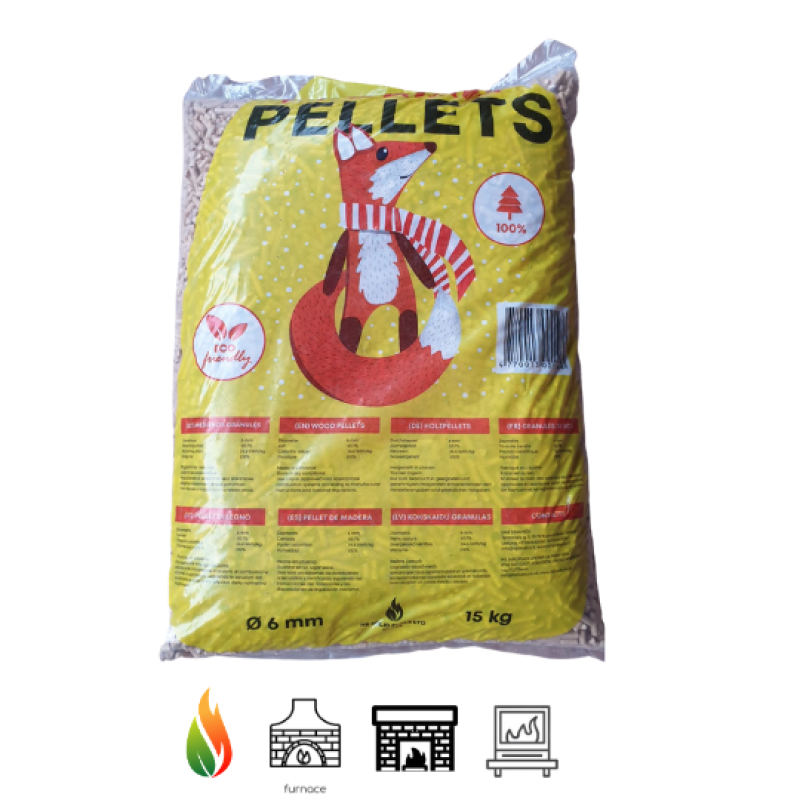 Premium wood pellets 