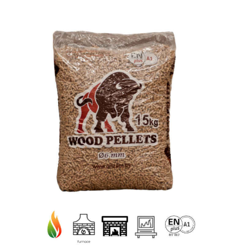 ENplusA1 Bison Wood pellets