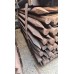 50 - 75  mm x 2100 mm ( 7 ft x 2 - 3 inch) Peeled