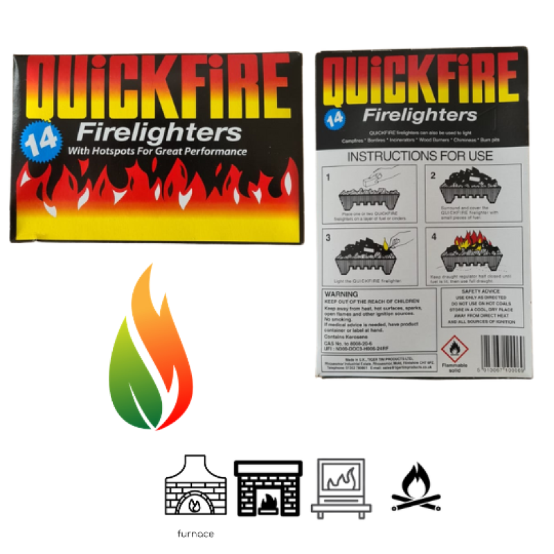 Quick  Flame Firelighters