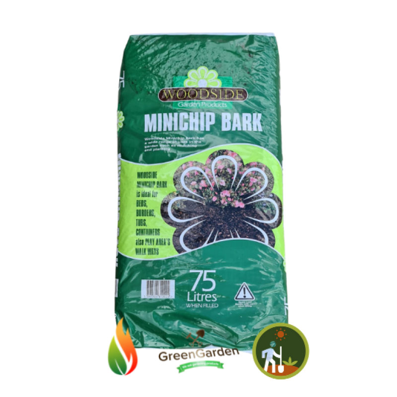 Wood Side Mini Chip Bark 75 Litres