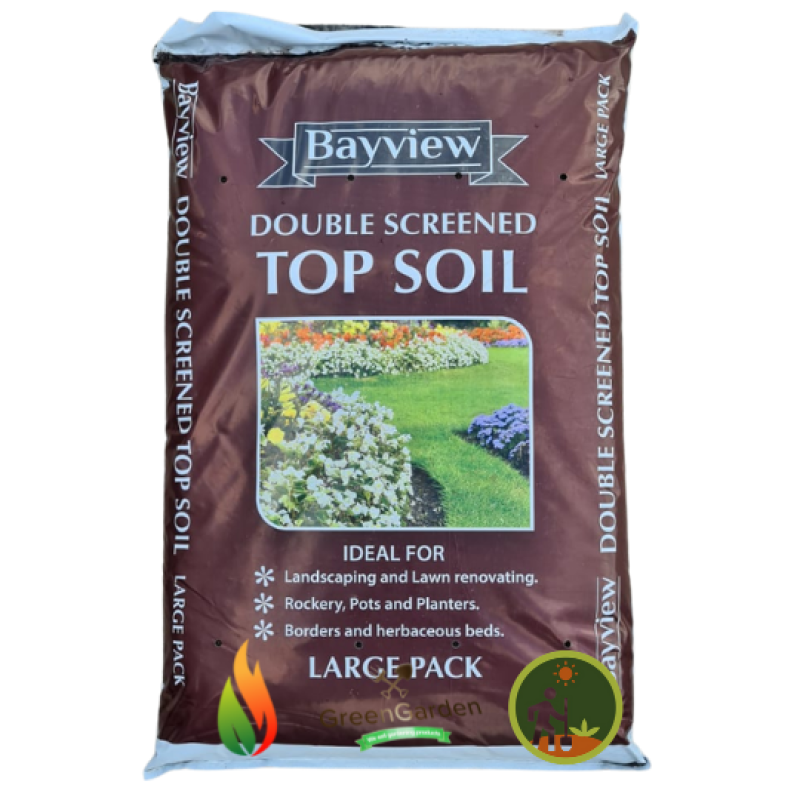 Double screened top soil
