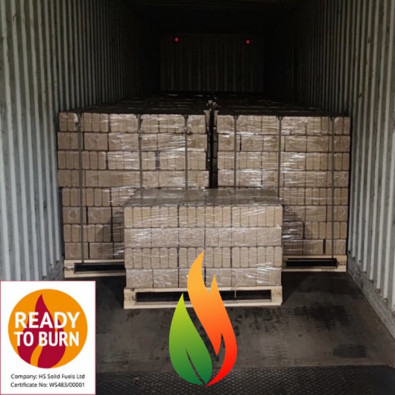 Oak Hardwood RUF Briquettes for Trade & Wholesale – 20% VAT (UPDATED SEPTEMBER 2022)