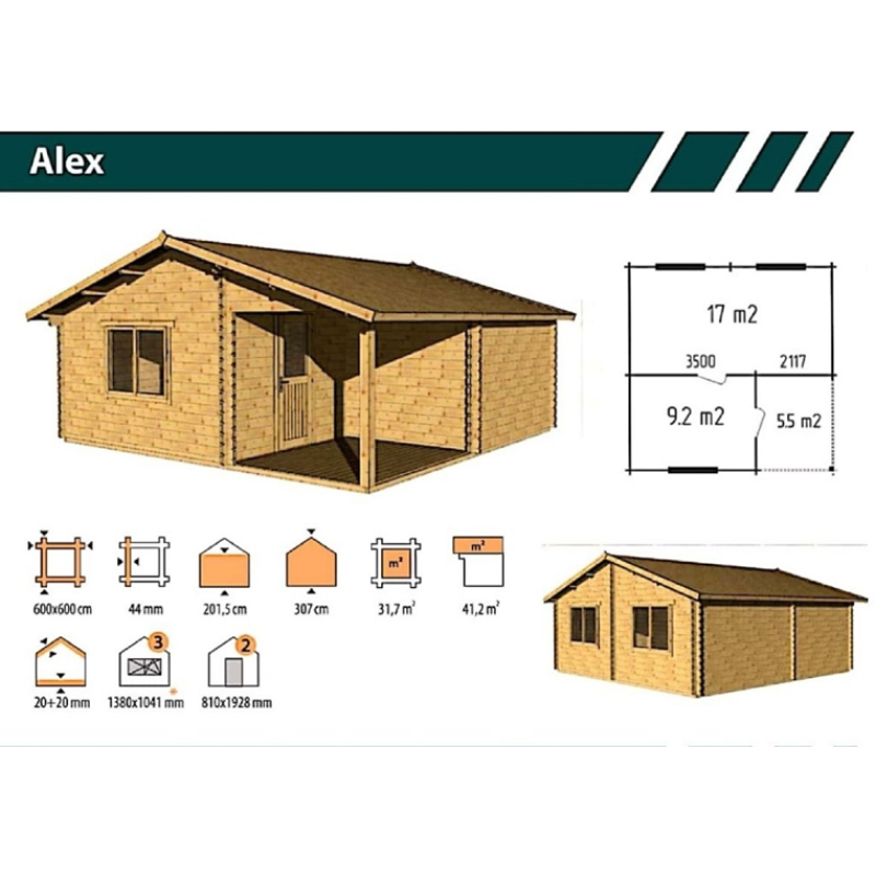 LOG Cabins Range Trade, Wholesale