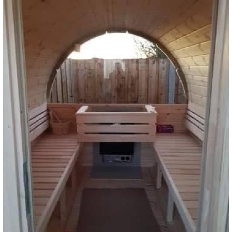 Barrel saunas