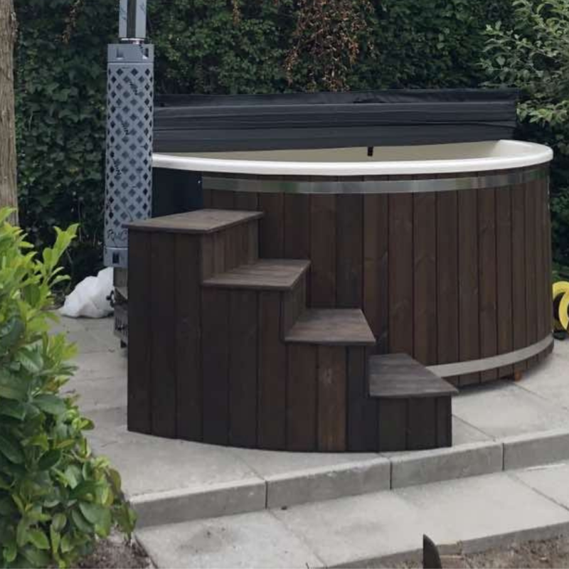 King Curved steps