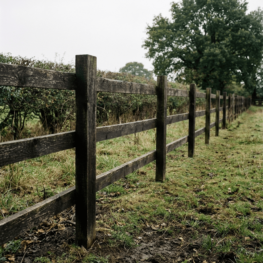 Creosote Fencing Posts